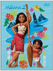 Caderno Brochura 80 Folhas Moana 2 - Tilibra