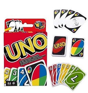 Jogo De Cartas Uno Baralho Mattel Original Para Personalizar