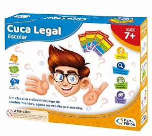 Cuca Legal Escolar Jogo Inteligente Para Toda Família - Pais E Filhos