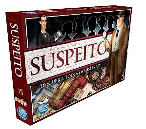 Jogo Tabuleiro Suspeito Descubra Todos Mistérios Detetive - Pais e Filhos