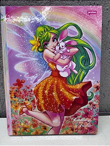 Caderno Brochurão Grande Cd 48 Fls Conto De Fadas Jandaia