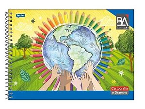 Caderno Desenho Basic Art Espiral 48Fls. - Jandaia