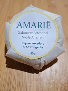 Sabonete Artesanal Argila Amarela