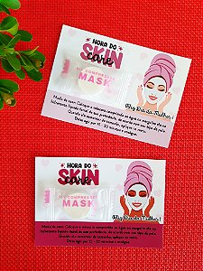 Card com Máscara Skin Care