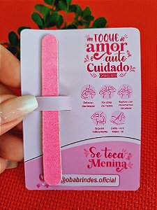 Card com Mini Lixa