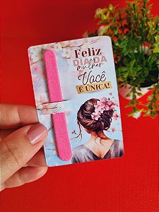Card com Mini Lixa