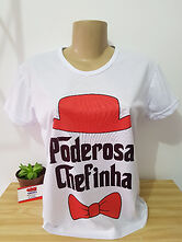 Camisa Personalizada Baby Look (Branca - P ao GG)