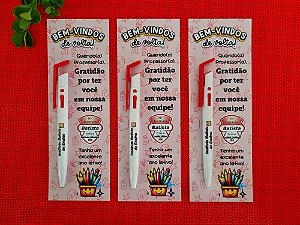 Caneta com Card Personalizados