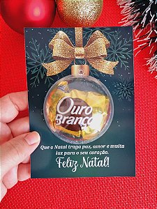 Card com Bombom (Natal)