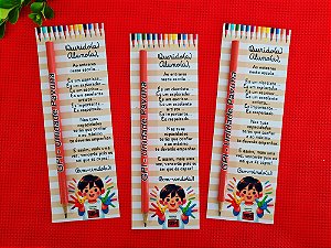 Lápis com Card Personalizados