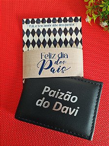 Carteira Masculina Personalizada com Card