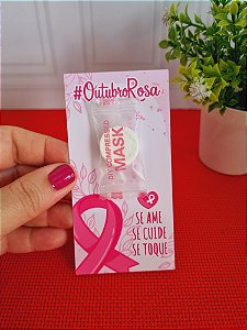 Card com Máscara Skin Care (Outubro Rosa)