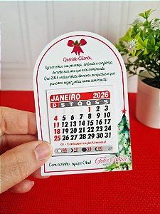 Mini Calendário Imã Personalizado