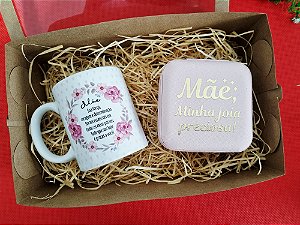 Kit Caneca + Porta Joias Personalizado
