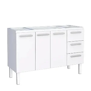 GABINETE AÇO COZIMAX VENUS 1,60MT BRANCO