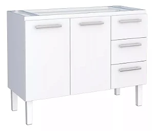 GABINETE AÇO COZIMAX VENUS 1,20MT BRANCO