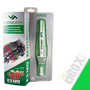 XADO EX 120 REVITALIZANTE - TRANSM. MANUAL E DIFERENCIAL