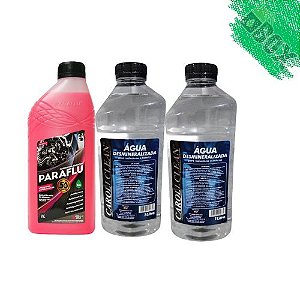 1 LITRO DE PARAFLU CONCENTRADO MAIS 2 ÁGUAS DESMINERALIZADA