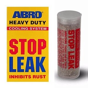 ABRO STOP LEAK VEDA FURO RADIADOR VEDA E TAPA O FURO DO RADIADOR