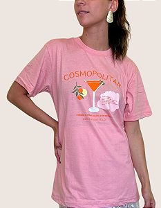 Camiseta Drinques Cosmopolitan