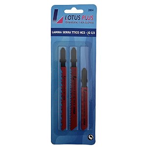 Kit 3 Lâminas Serra Tico Tico Madeira Profissional  HCS