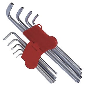 Kit Jogo Chave Torx C/ 9 Longa