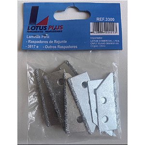 Lâminas p/ Raspador de Rejunte c/ 10 Peças