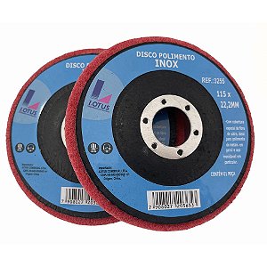 Disco Polimento em Inox 4.1/2''
