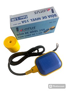 Boia Elétrica Automática de Nível Caixa D'agua 15A Bivolt LOTUS
