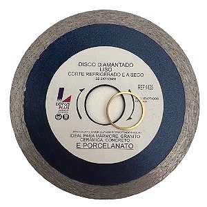 Disco Diamantado Liso Porcelanato 110x1,6mm - Lotus