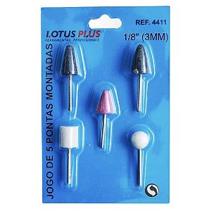Jogo Com 5 Pontas Montadas Haste De 1/4