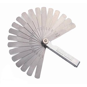 Calibre Regulagem de Folga 0015 A 025 c/ 26 lâminas