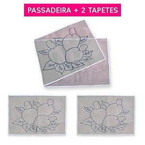 Jogo de cozinha desenho fruta caju