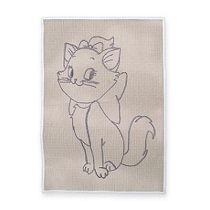 Gatinha Marie talagarça desenhada 50/70