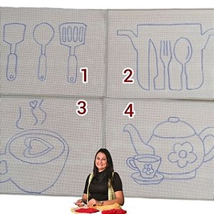 Desenho tapetes de cozinha 50/70