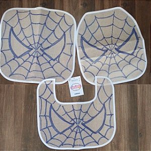 Jogo de banheiro homem aranha