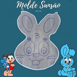 Molde Sansão da Monica 90/70 talagarça desenhada