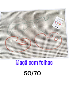 Maçã com folhas 50/70