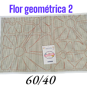 Flor geométrica 2 medida de 60/40
