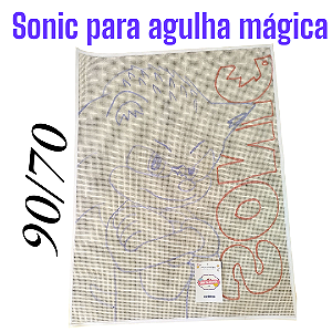 Talagarça desenhada para agulha mágica 90/70