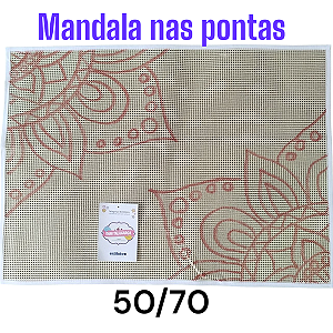 Mandala nas pontas 50/70