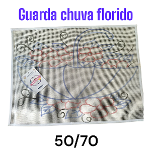 Guarda chuva florido 50/70