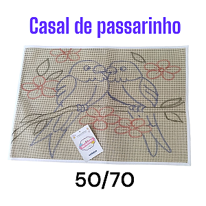 Casal de passarinho 50/70