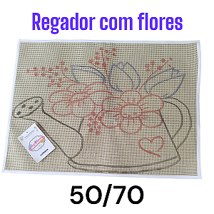 Regador com flores 50/70