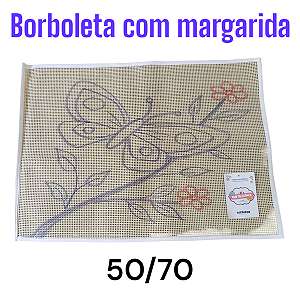Borboleta com margarida 50/70