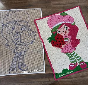 TALAGARÇA 90/70 BONECA MORANGUINHO