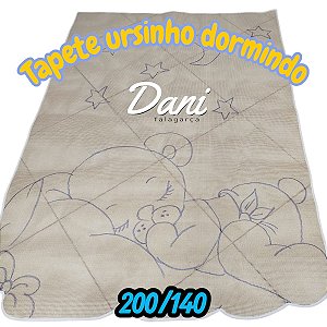 TALAGARÇA DESENHADA URSINHO DORMINDO 140/200