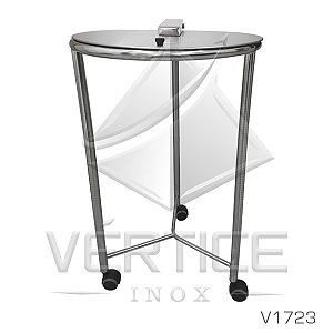 Suporte para saco hamper com tampa - Cód. V1723