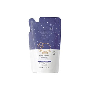 Refil Loção Desodorante Hidratante Corporal Cuide-se Bem Boa Noite 400ml