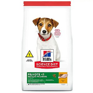 Sd Hills Can Filhote Ped Peq 10x800g